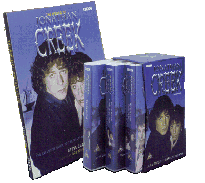 Picture of The World of Jonathan Creek book, and the Jonathan Creek boxset